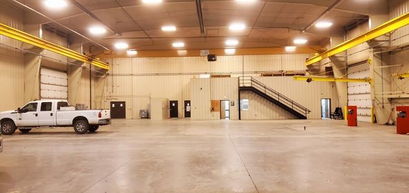 Functional +/-18,000+ SQ FT Shop on 3.11 Acres in Glendive, MT: 123 W Oregon Ln, Glendive, MT 59330